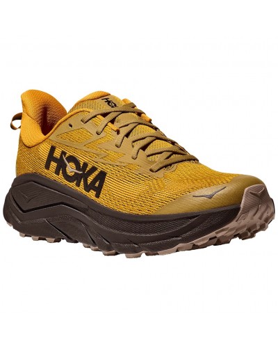 Hoka Challenger 8 Scarpe Trail Running Uomo, Mustard Seed/Black