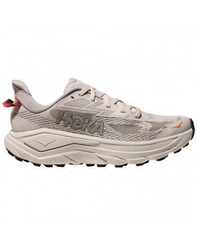 Hoka Challenger 8 Scarpe Trail Running Donna, Stucco/Asphalt Grey