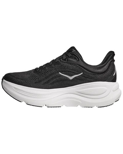 Hoka Bondi 9 Scarpe Running Uomo, Black/White
