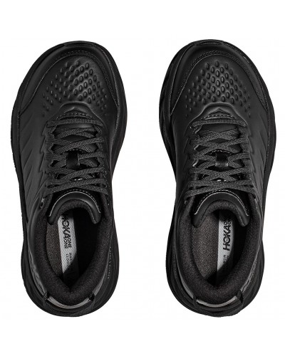 Hoka Bondi SR Scarpe da Lavoro Impermeabili Uomo, Black/Black