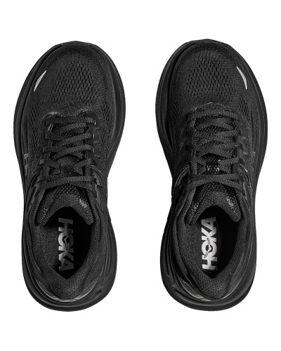 Hoka Bondi 9 Scarpe Running Uomo, Black/Black