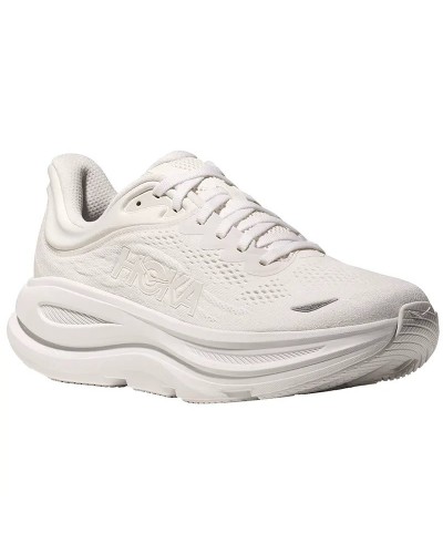 Hoka Bondi 9 Scarpe Running Donna, White/White