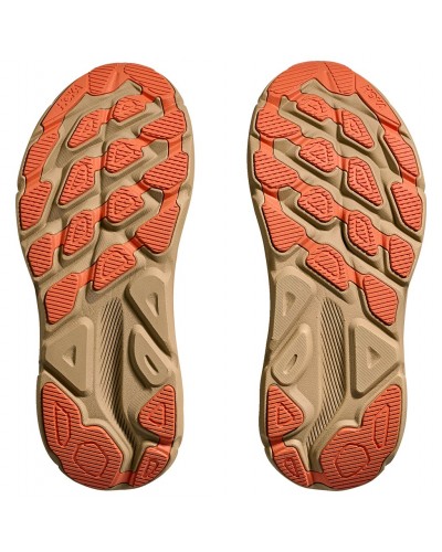 Hoka Clifton 9 GTX Gore-Tex Women's Running Shoes, Eggshell/Khaki