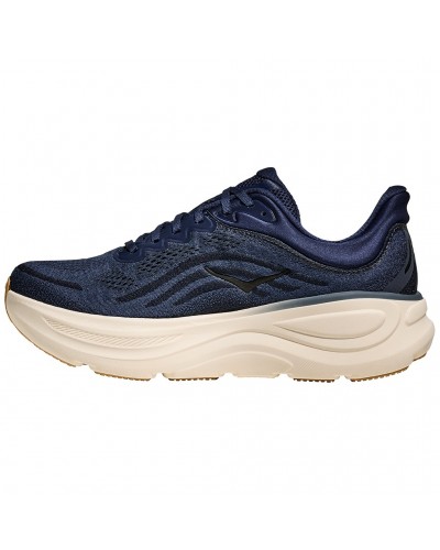 Hoka Bondi 9 Men's Running Shoes, Midnight Blue/Varsity Navy