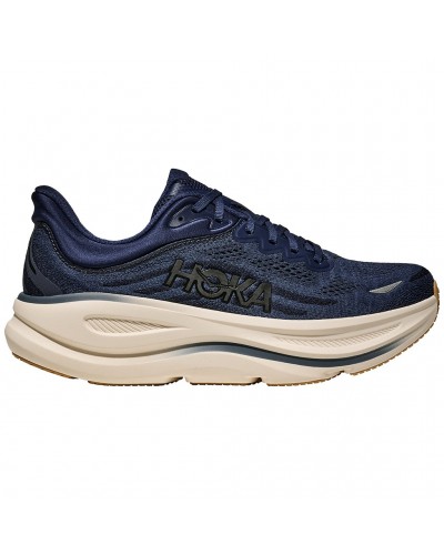 Hoka Bondi 9 Scarpe Running Uomo, Midnight Blue/Varsity Navy