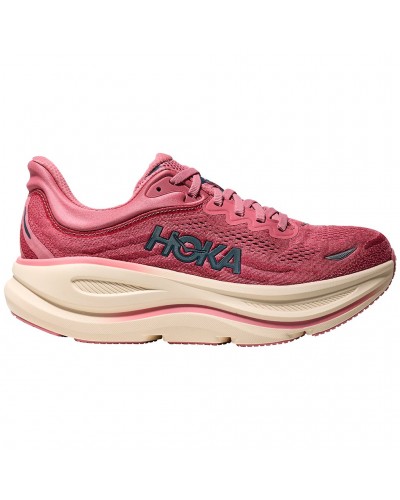 Hoka Bondi 9 Women's Running Shoes, Lingonberry/Cranberry