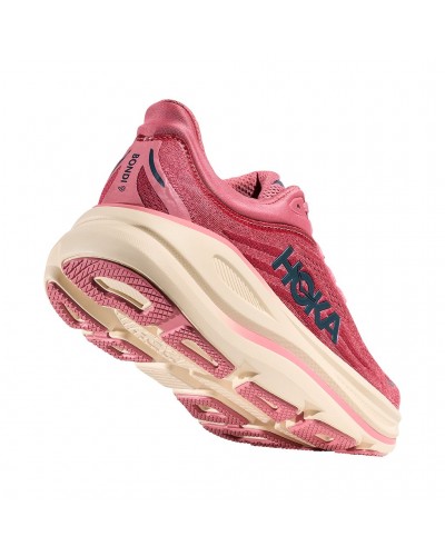 Hoka Bondi 9 Scarpe Running Donna, Lingonberry/Cranberry