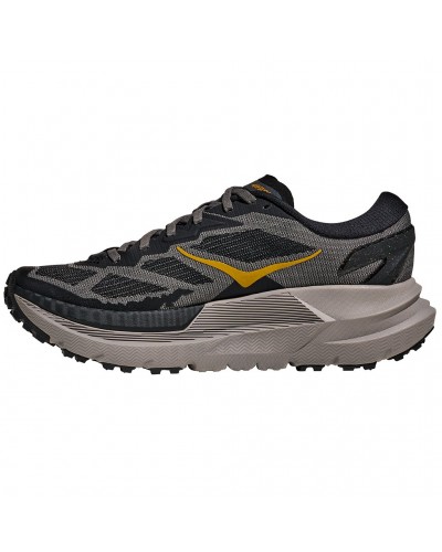 Hoka Mafate X Men's Trail Running Shoes, Black/Cement