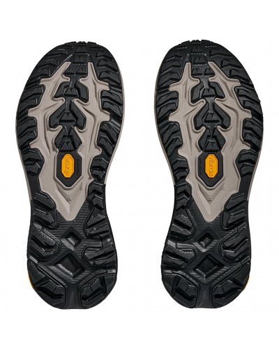 Hoka Mafate 5 Scarpe Trail Running Uomo, Cement/Black