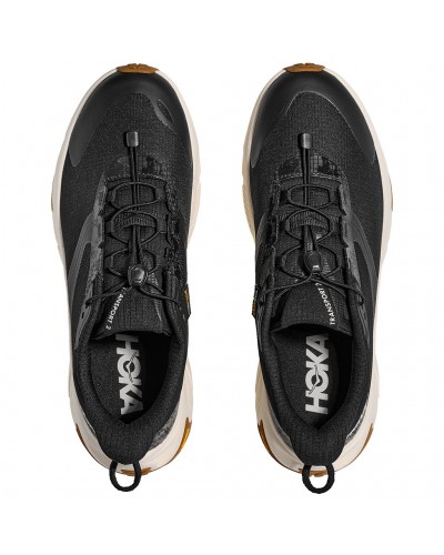 Hoka Transport 2 Men's Hiking Shoes, Black/Alabaster