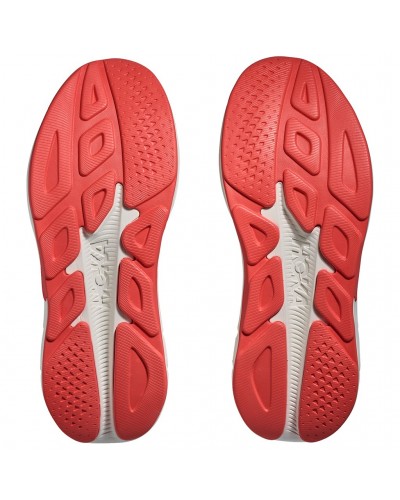 Hoka Rincon 4 Men's Running Shoes, Frost/Neon Yuzu