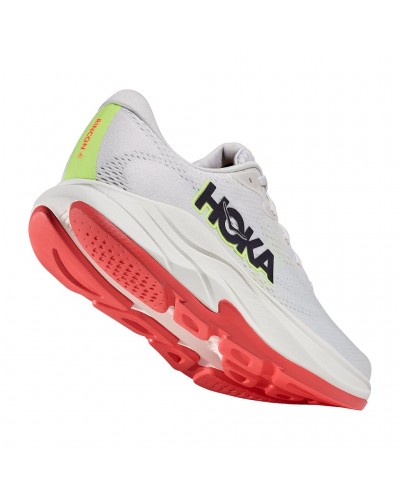 Hoka Rincon 4 Scarpe Running Uomo, Frost/Neon Yuzu