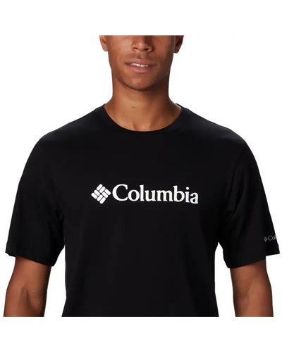 Columbia CSC Basic Logo Men's Short Sleeve Tee, Black