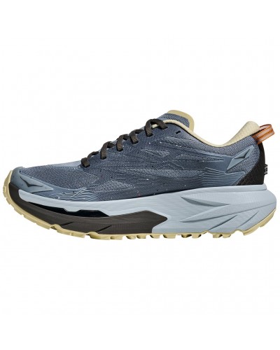 Hoka Mafate 5 Scarpe Trail Running Uomo, Mineral Blue/Washed Blue