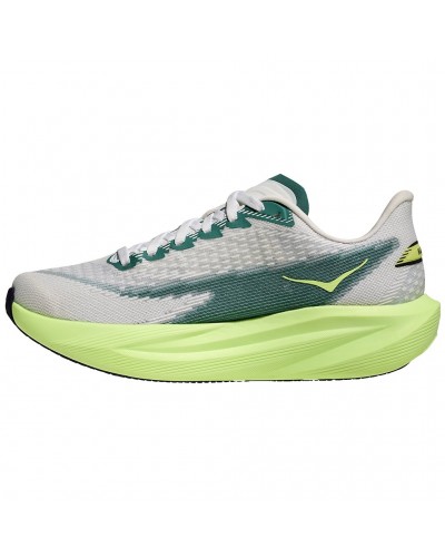 Hoka Mach 7 Scarpe Running Uomo, Frost/Neon Yuzu