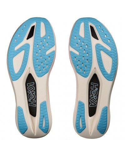 Hoka U Rocket X 3 Scarpe Running Unisex, Alabaster/Frost