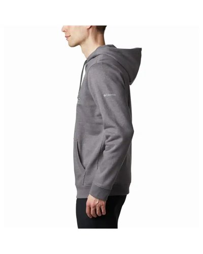 Columbia CSC Basic Logo II Felpa con Cappuccio Uomo, City Grey Hthr (CSC Branded Logo)