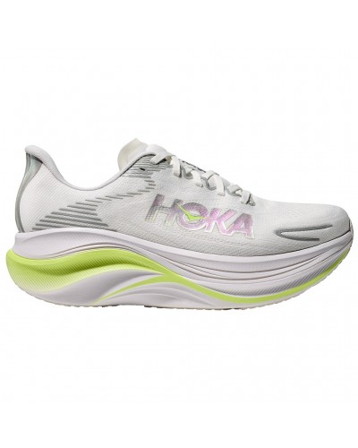 Hoka Skyward X 2 Scarpe Running Donna, White/Neon Yuzu
