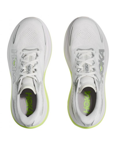 Hoka Skyward X 2 Scarpe Running Donna, White/Neon Yuzu