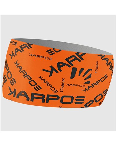 Karpos Pelmo Headband, Vibrant Orange/Woodl. Gray (One Size Fits All)