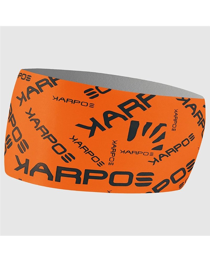 Karpos Pelmo Headband, Vibrant Orange/Woodl. Gray (One Size Fits All)