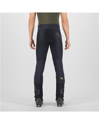 Karpos Alagna Lite Men's Ski Touring Pants, Black/Vibrant Orange