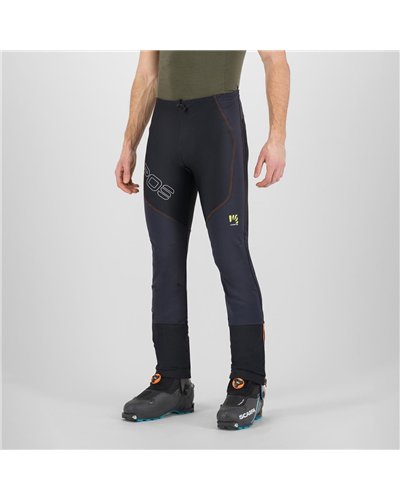 Karpos Alagna Lite Pantaloni Scialpinismo Uomo, Black/Vibrant Orange