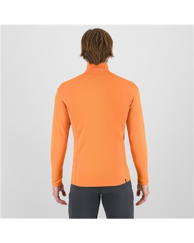 Karpos Pizzocco Fleece Pile 1/2 Zip Uomo, Vibrant Orange