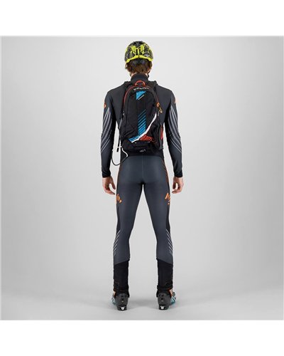 Karpos Race Suit Tuta da Gara Scialpinismo Uomo, Woodl. Gray/Vibrant Orange