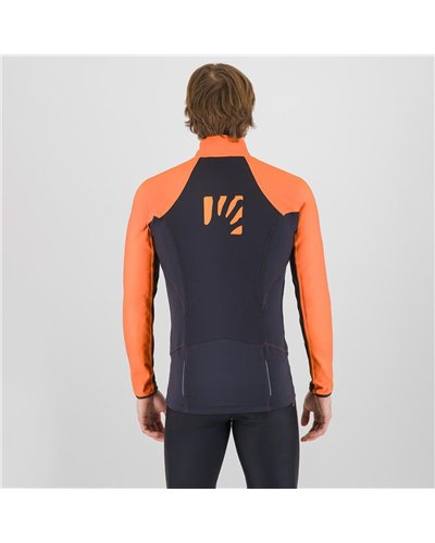 Karpos Alagna Lite Giacca Scialpinismo Uomo, Black/Vibrant Orange