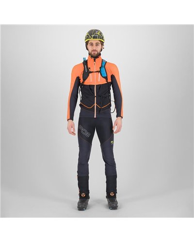 Karpos Alagna Lite Giacca Scialpinismo Uomo, Black/Vibrant Orange