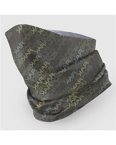 Karpos Coppolo Scaldacollo in Lana Merino, Black/Smoke Blue/Tarragon (Taglia Unica)