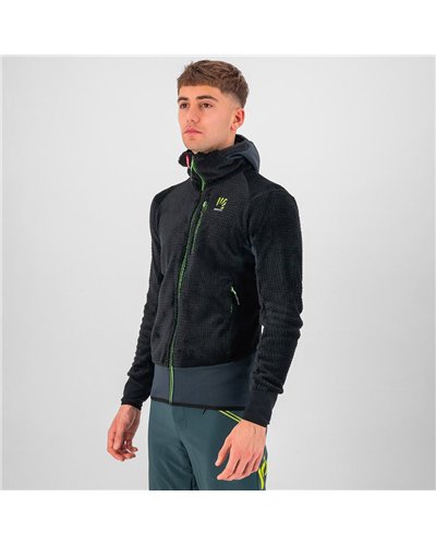 Karpos K-Performance H-Loft Men's Hoodie Fleece, Black
