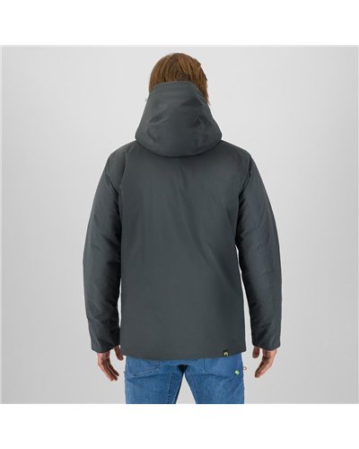 Karpos Vandelli Giacca con Cappuccio Uomo, Woodl. Gray