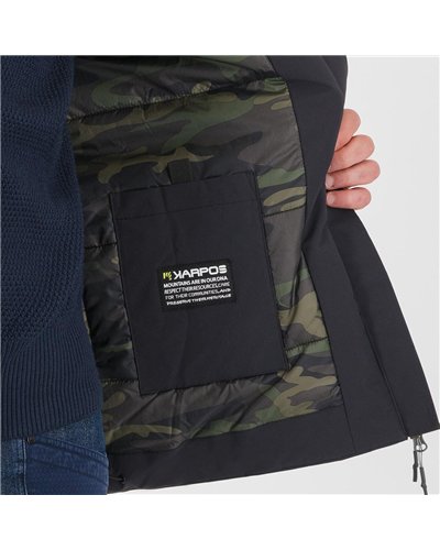 Karpos Vajolet Giacca con Cappuccio Uomo, Nero