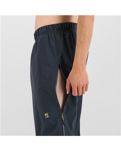 Karpos Lot Rain F-Z Men's Waterproof Pants, Dark Gray