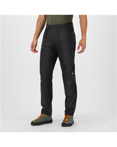 Karpos Cassia Cargo Men's Wide-wale Corduroy Pants, Woodl. Gray