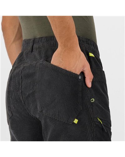 Karpos Cassia Cargo Men's Wide-wale Corduroy Pants, Woodl. Gray