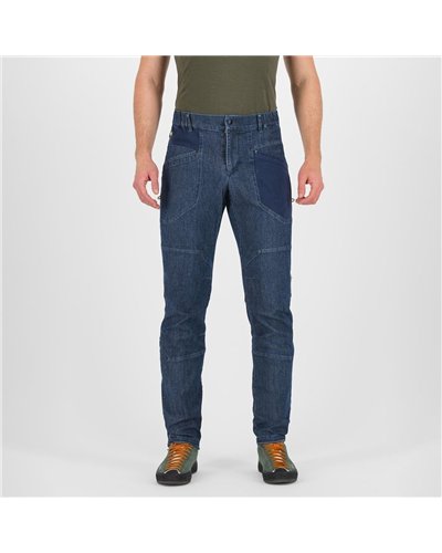 Karpos Larice Pantaloni in Jeans Uomo, Blue Jeans