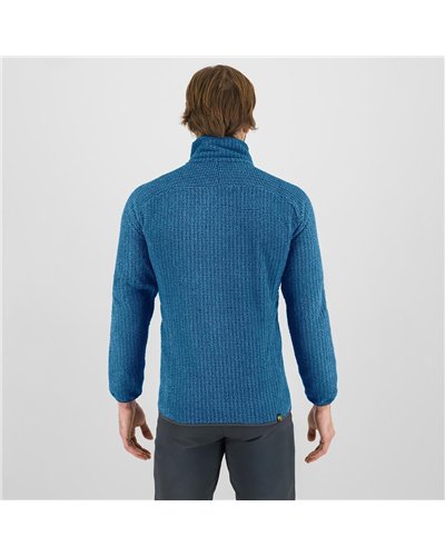Karpos Rocchetta Evo Men's Fleece, Deep Water/Woodl. Gray