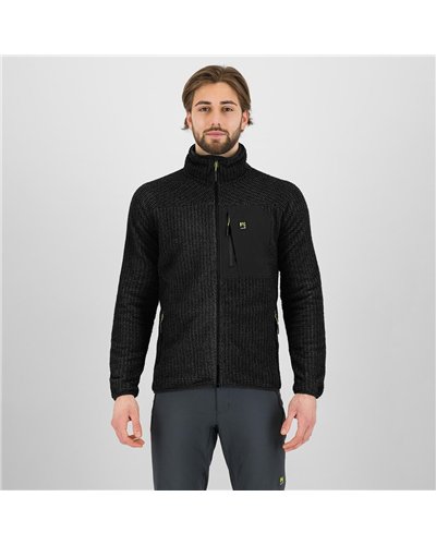 Karpos Rocchetta Evo Fleece Pile Uomo, Nero