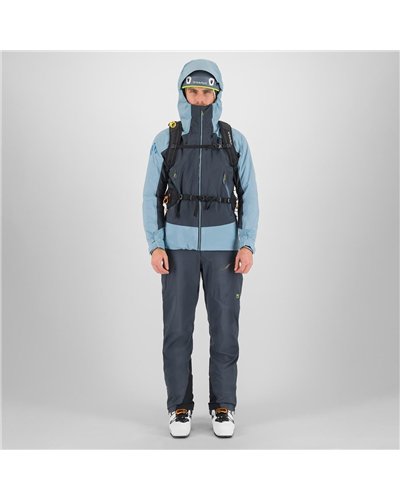 Karpos Storm Evo Men's Ski Mountaineering Jacket, Woodl. Gray/Smoke Blue