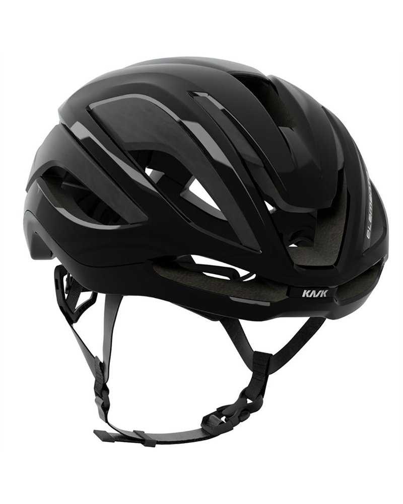 Kask Elemento WG11 Casco Ciclismo, Nero Lucido