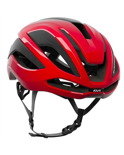 Kask Elemento WG11 Casco Ciclismo, Rosso Lucido