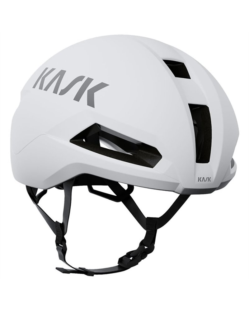 Kask Nirvana WG11 Casco Ciclismo, Bianco Opaco