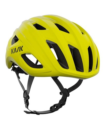 Kask Mojito³ WG11 Cycling Helmet, Shiny Fluo Yellow