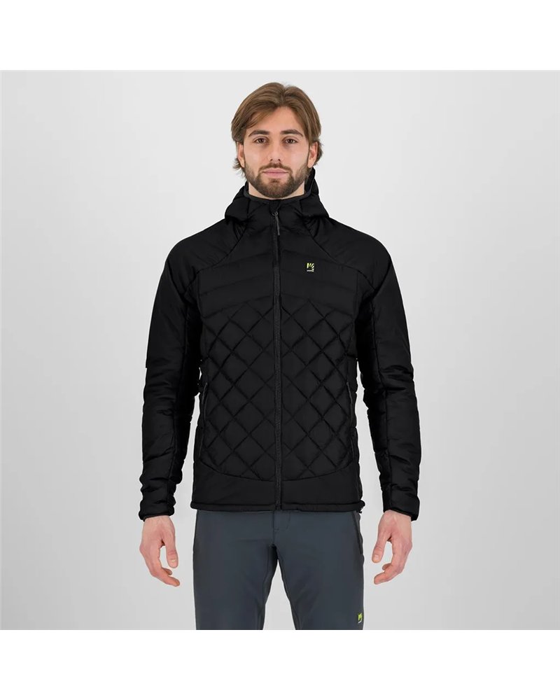 Karpos Lastei Active Plus Men's Hooded Hybrid Jacket, Black