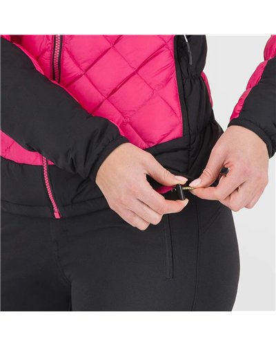 Karpos Lastei Active Plus Women's Hooded Hybrid Jacket, Purple/Black