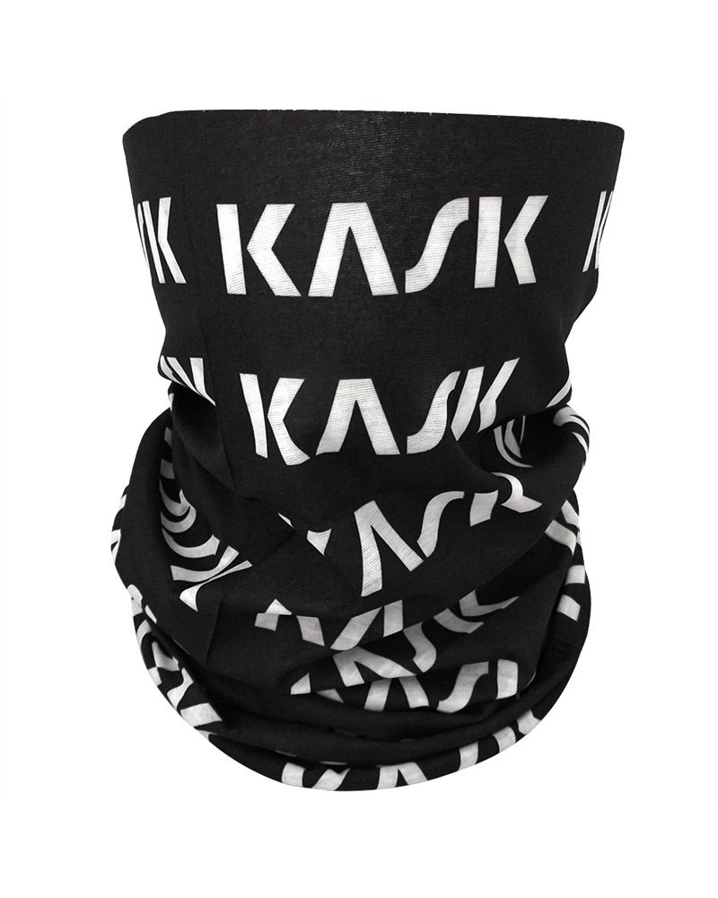 Kask Multisport Neckwarmer, Black/White (One Size Fits All)