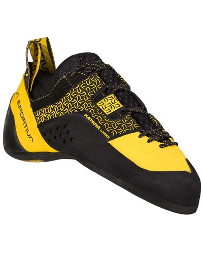 La Sportiva Katana Laces Climbing Shoes, Yellow/Black
